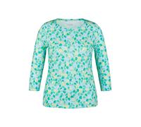 Rabe T-Shirt Gemustert - Rundhals, 3/4 Arm