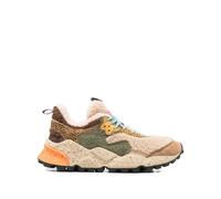 Flower Mountain Low-Top Sneaker - Textured Shearling And Suede Sneakers - Gr. 36 (EU) - in Beige - für Damen