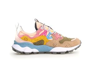 Flower Mountain - Women's Yamano 3 - Sneaker, Gr. 37, weiß (Beige/Militare/Pink)