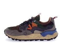 Flower Mountain - Yamano 3 - Sneaker, Gr. 44, beige (Dunkelgrau/Orange)