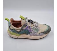 Flower Mountain Yamano 3 Woman Suede/Nylon/Animalier Taupe-Green Bottle - Gr. - 37
