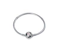 FLUFLO Armband Damen 925 Sterling Silber, Armbänder Moments Schlangen-Gliederarmband Armkette für Pandora Charm Anhänger, Valentinstag Muttertag Geburtstags Geschenk für Frauen Freundin Mama B01