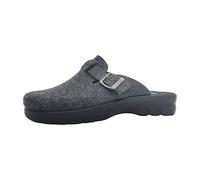 FlyFlot Herren Pantoffeln Hausschuhe, Größe:41 EU, Farbe:Grau