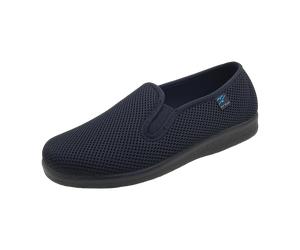 Fly Flot Bequeme Slipper für Herren, schwarz, Größe 40 EU