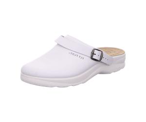 Fly Flot Bio Clogs für Damen, weiß, Größe 38 EU
