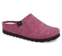 Fly Flot | Bio Style Woman Damen-Hausschuhe, Hausschuhe mit Obermaterial aus recyceltem PET, Fußbett aus Anti-Schock-Stoff, Made in Italy, Dunkelrosa, 39