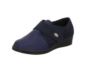 Fly Flot D. Hausschuh für Damen, blau, Größe 37 EU