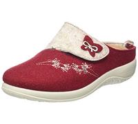 FLY FLOT Damen 864184 Hausschuh, Bordo/beige, 39 EU
