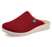 Fly Flot Damen Ciabatta Donna Chiusa In Rete Elastica, Sottopiede Imbottito Antishock In Pelle steckdosenleiste, Rand, 39 EU