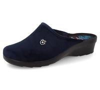 Fly Flot Damen Pantofole Donna in Tessuto Con Logo, Sottopiede AntishockSchiebe-Sandalen