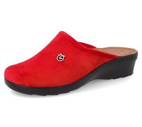 Fly Flot Damen Pantofole Donna in Tessuto Con Logo, Sottopiede in Pelle E Antishock Schiebe-Sandalen