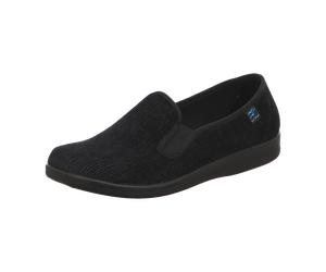 Fly Flot H. Hausschuh für Herren, schwarz, Größe 47 EU