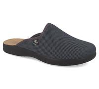 Fly Flot Hausschuhe Textil/Velourett, PU-Sohle, Grau, Größe 39
