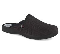 Fly Flot Herren Hausschuh Cord Pantoffel mit Leichter Piumatech Laufsohle 220092, Größe:45 EU, Farbe:Grau