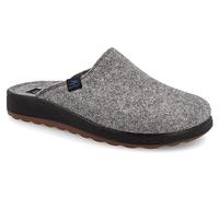 Fly Flot Herren Hausschuh Wollfilz Pantoffel mit Anti Shock Funktion 220082, Größe:47 EU, Farbe:Grau