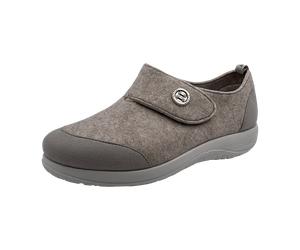 Fly Flot Kletthausschuh für Damen, beige, Größe 39 EU