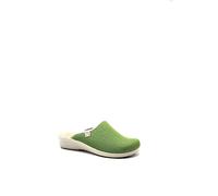 Fly Flot T4368 Fe Blaue Damenschuhe Made in Italy Echtes Leder Antishock Stoff, grün, 39 EU