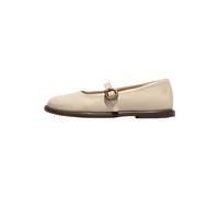 FLY London Ballerinas Leder Taupe/Beige - 40