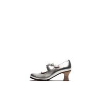 Fly London Damen BAIV276FLY Pumps, Silver, 38 EU