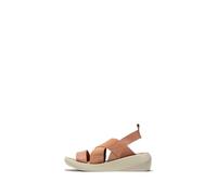 Fly London Damen BAJI848FLY Sandal, Nude PINK, 38 EU
