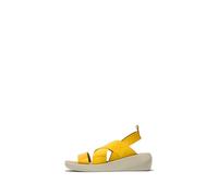 Fly London Damen BAJI848FLY Sandal, Yellow, 37 EU
