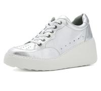 Fly London Damen DERK742FLY Sneaker, Silver, 38 EU