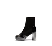 Fly London Damen Efol352fly Fashion Boot, Graphite Black, 39 EU
