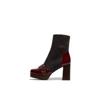 Fly London Damen EFOL352FLY Fashion Boot, INT. Rust/Grey/Cognac, 38 EU