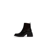 Fly London Damen Hail310fly Fashion Boot, Black Red, 42 EU