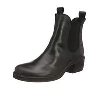 FLY London Stiefelette Leder Schwarz