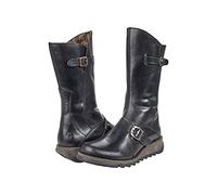 Fly London Stiefel Leder 40, EURO-Größen schwarz Damen Reißverschlussstiefel 40, EURO-Größen schwarz