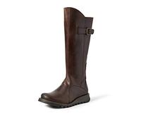 FLY London Damen Mol 2 Langschaftstiefel, Braun Dkbrown 004, 42 EU