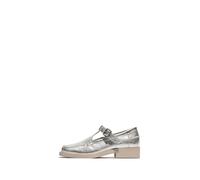 Fly London Damen ROZI209FLY Loafers, Silver, 38 EU