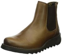 Fly London Chelsea-Boots Salv Damen Leder/Textil Camel Größe 37