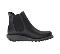 FLY London Damen Salv Chelsea Boots, Grau Diesel, 42 EU