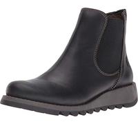 Fly London Damen Chelsea Boots Salv – Schwarz (Black 000) – Größe 39 EU