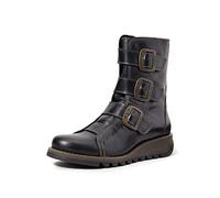 FLY London Damen SCOP110FLY Biker Boots, Schwarz (Black 000), 37 EU