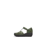 Fly London Damen VELT224FLY Sandal, Green, 40 EU