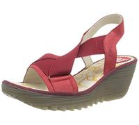 Fly London Damen Yait366fly Keilsandale, Rot-Lipstick Red, 36 EU