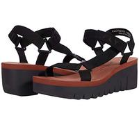 Fly London Textil Sandalen, schwarz, 41 Schwarz