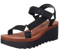 Fly London Damen Yefa726fly Sandale, Schwarzer Ziegel, 39 EU
