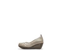 Fly London Damen YUBI480FLY Wedges, Silver, 42 EU