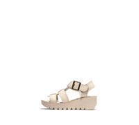 Fly London Damen YUDD236FLY Sandal, Off White, 39 EU