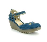 Fly London Damen Yuna Pumps, Blau (Blue), 38 EU