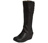 Fly London Damen Yust Kurzschaft Stiefel, Schwarz (Black 029), 37 EU