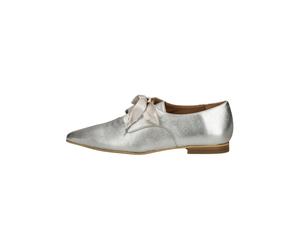 FLY London Halbschuhe Leder Silber - 40