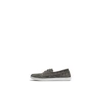 Fly London Herren PITT675FLY Boat Shoes, Black, 42 EU