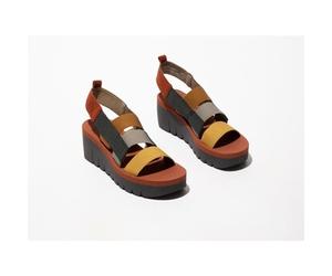Fly London Keilabsatzsandalen YERE in Multicolor 38