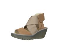 FLY London Sandalen Leder Sand