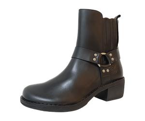 Fly London Mebi123Fly für Damen, schwarz, Größe 39 EU